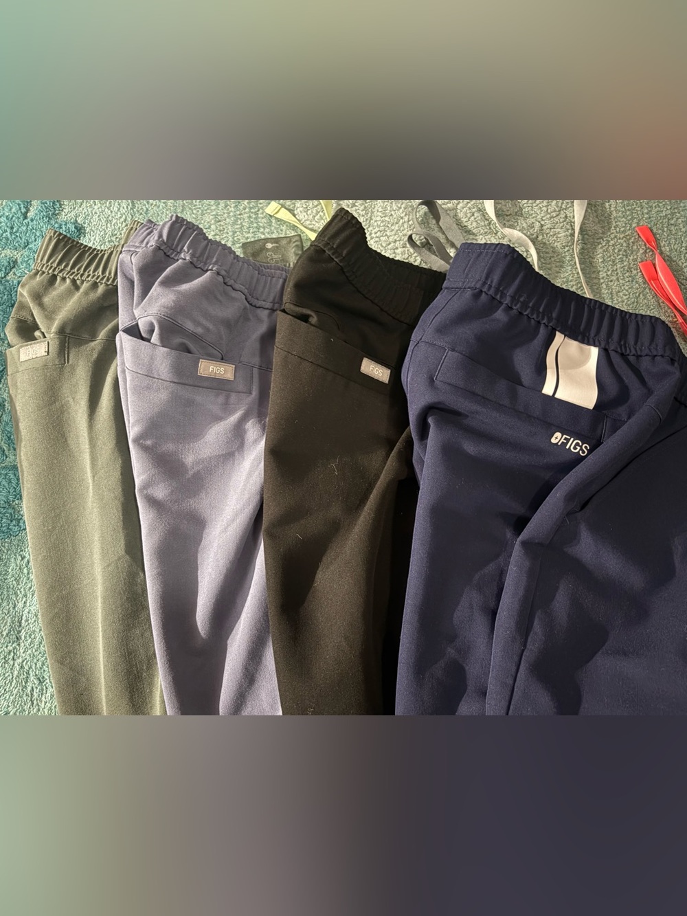 Figs Track Jogger Pants — Slate Gray, Lavender, Black, Navy